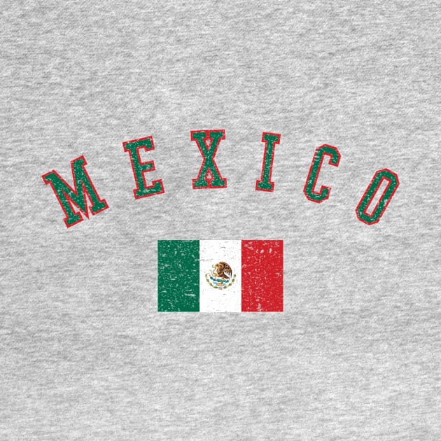 Mexico Country Heritage Flag by zurcnami